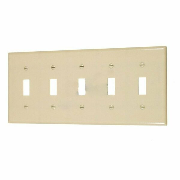 American Imaginations Rectangle Ivory Electrical Switch Plate Plastic AI-37063